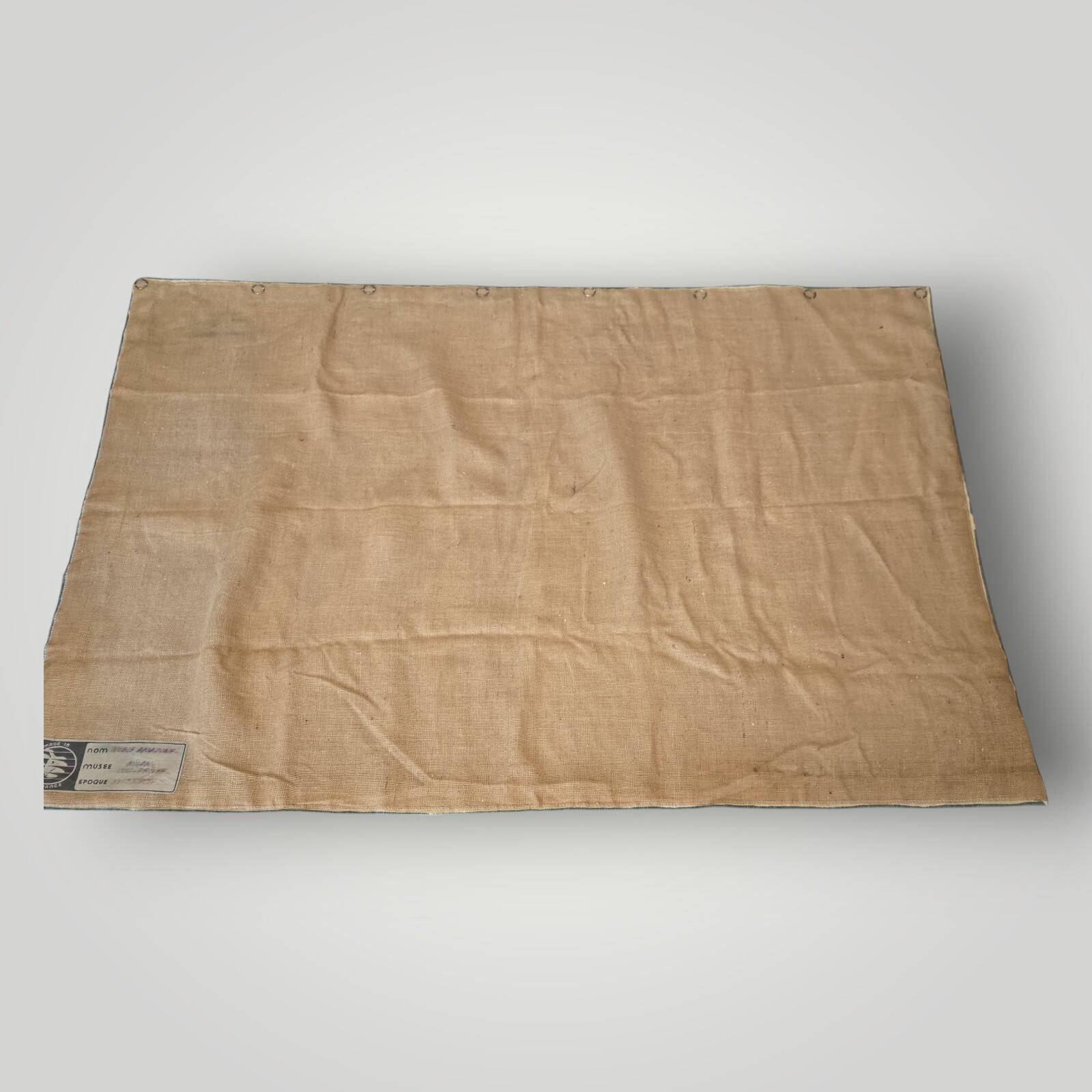 Noble Amazon Museum Tapestry, Hand-Printed Medieval Motif