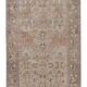 Vintage Turkish hallway rug 142x254 cm
