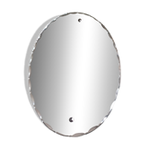 Miroir ovale biseauté Art Déco