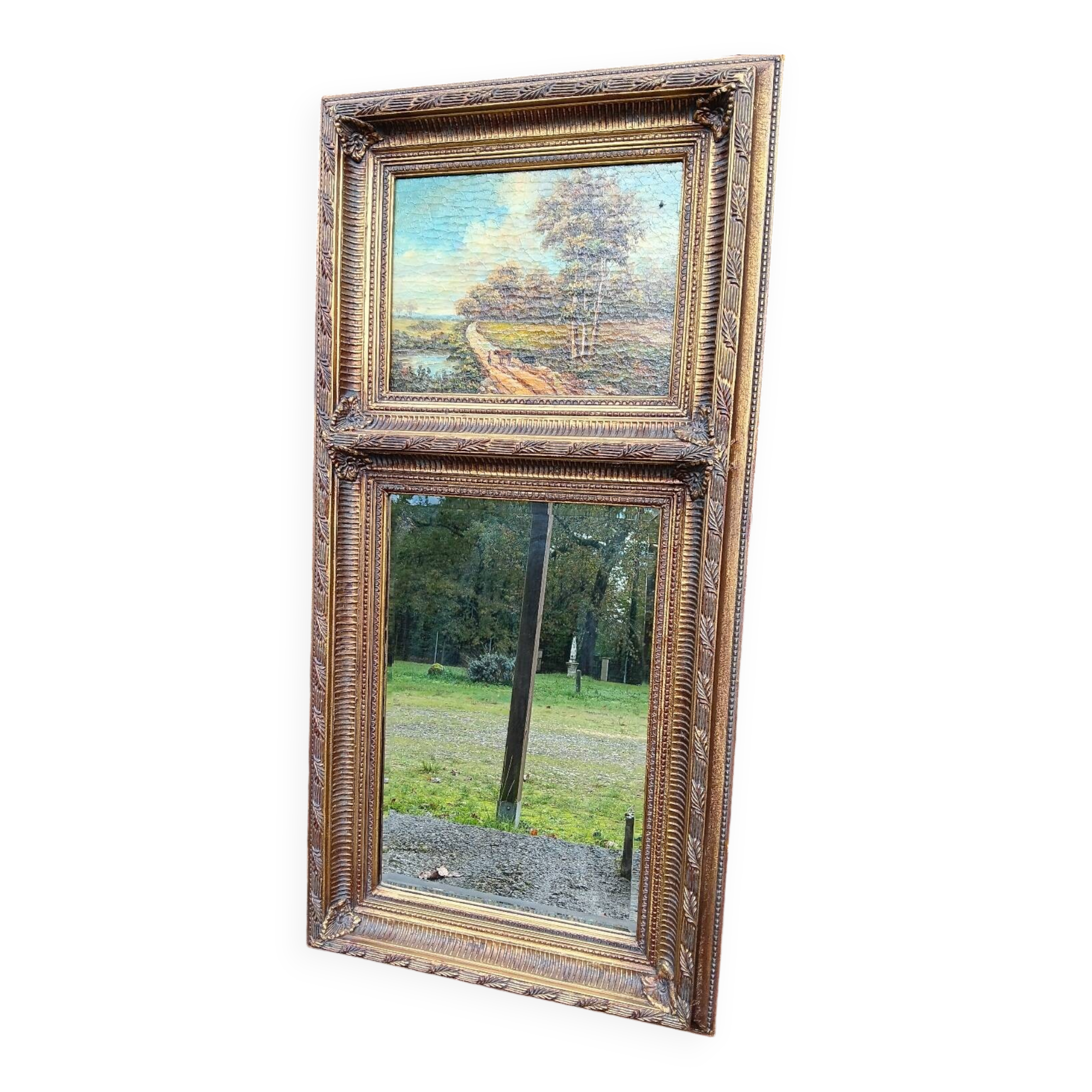 Trumeau mirror