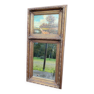 Trumeau mirror
