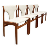 Ensemble de 4 chaises vintage