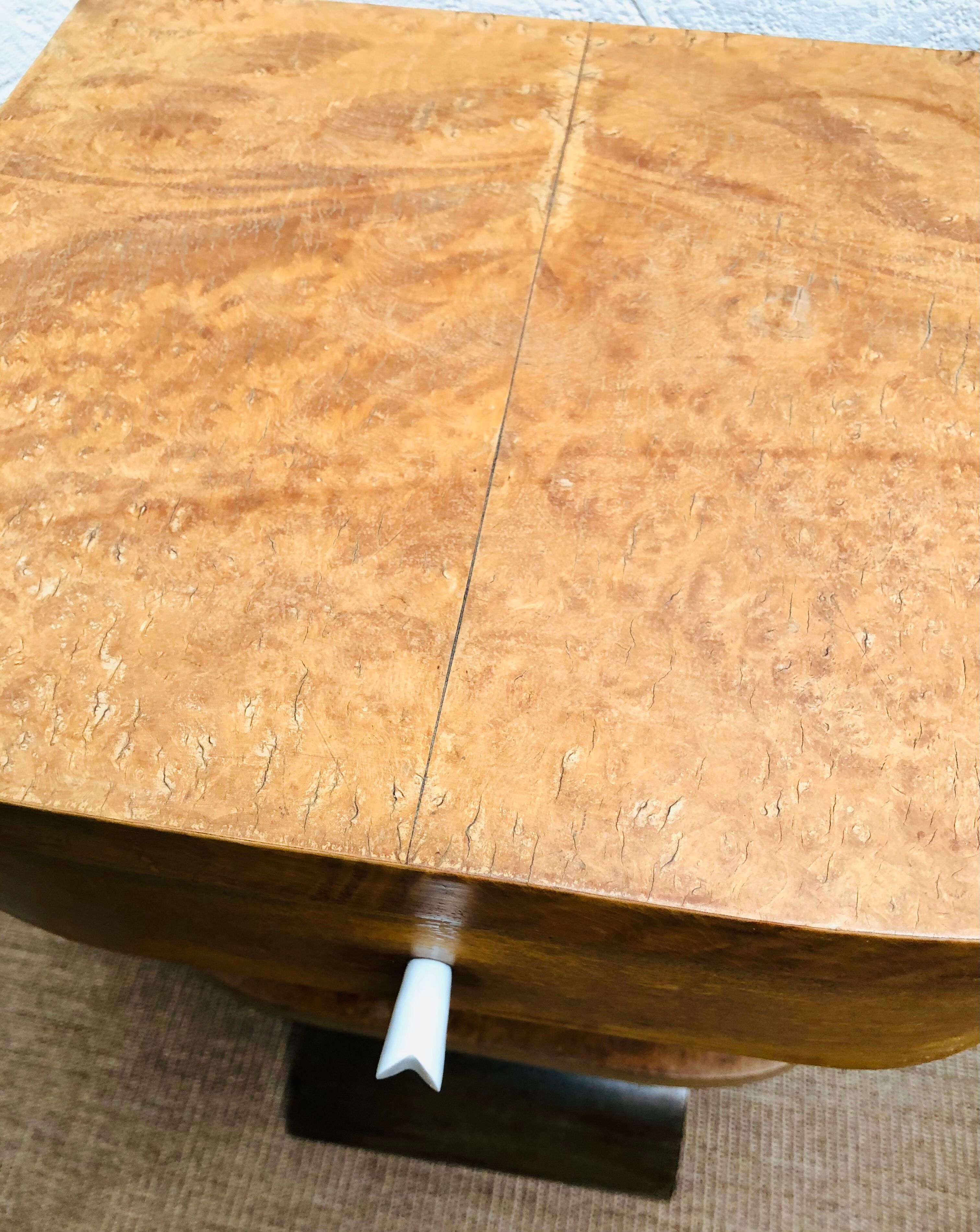 Small 1930 sycamore wood extra furniture