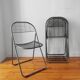 4 vintage folding chairs 1980 Niels Gammelgaard