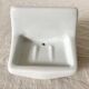Wall soap dish in Limoges porcelain