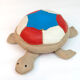 Jouet thérapeutique vintage tortue par Renate Müller pour H. Josef Leven, Sonneberg, années 1960