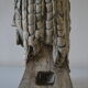 Lamp sculpture gallish head signed Mazoyer 1977