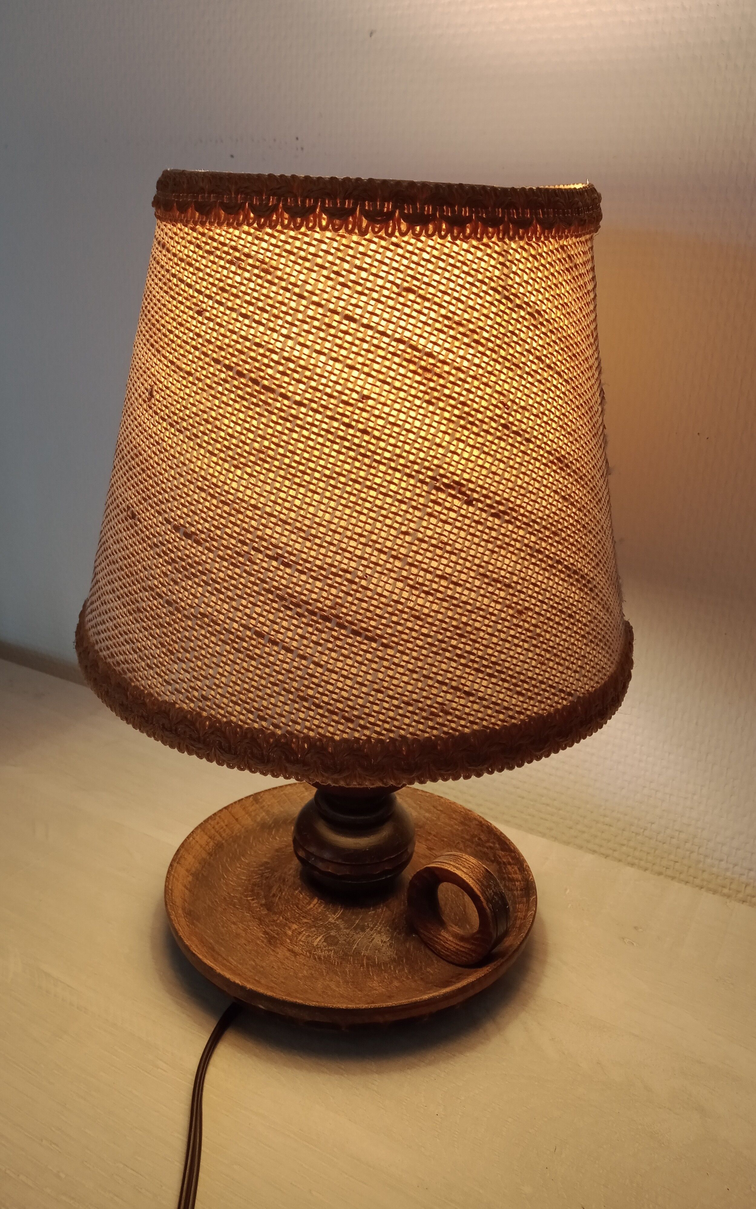 Vintage bedside lamp