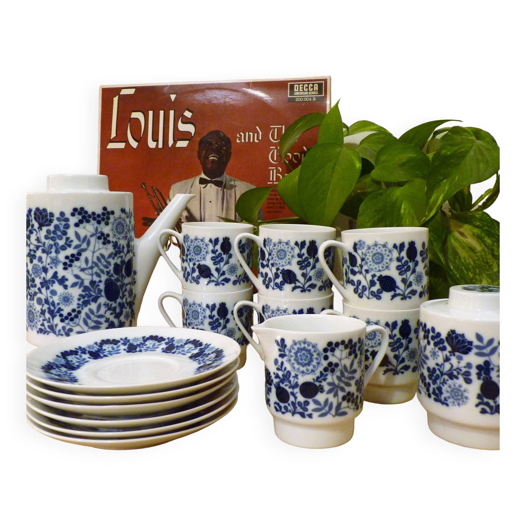 Great Full Tea Set Melitta 60s Vintage