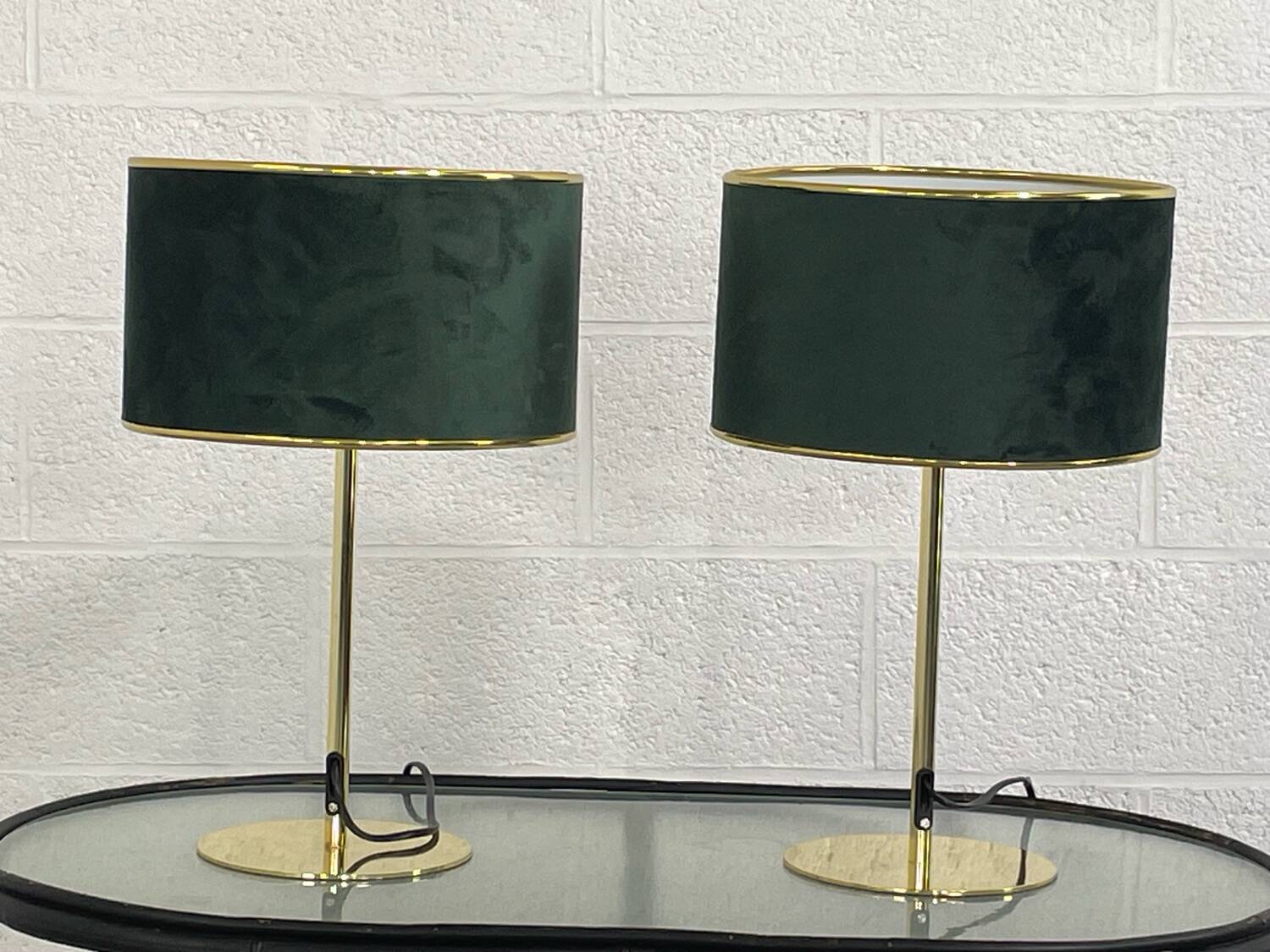 Paire de lampe vintage