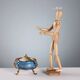 Antique coupe in Sèvres porcelain, Man., France, early 20th century.