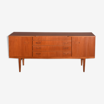 Restored teak 1960s beautility retro sideboard