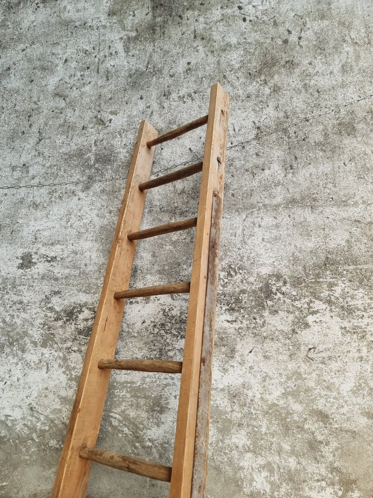 Antique ladder pine 290 cm