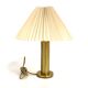 Metal table lamp, Sweden, 1970