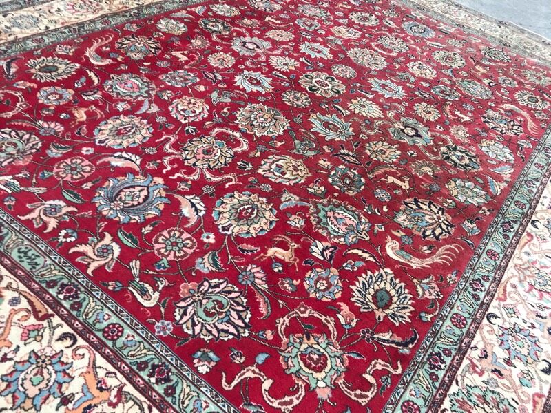 Tabriz handmade carpet - 295x395 cm