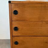 Vintage chest of drawers from the 1960s.