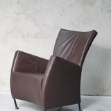 Leather Windy easy chair by Gijs Papavoine for Montis, 1990s