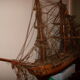 Model three masted wooden