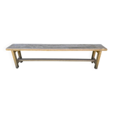 Banc en chêne massif