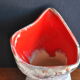 Vase céramique motif bouleau
