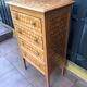 Commode art deco 1930 marqueterie damier