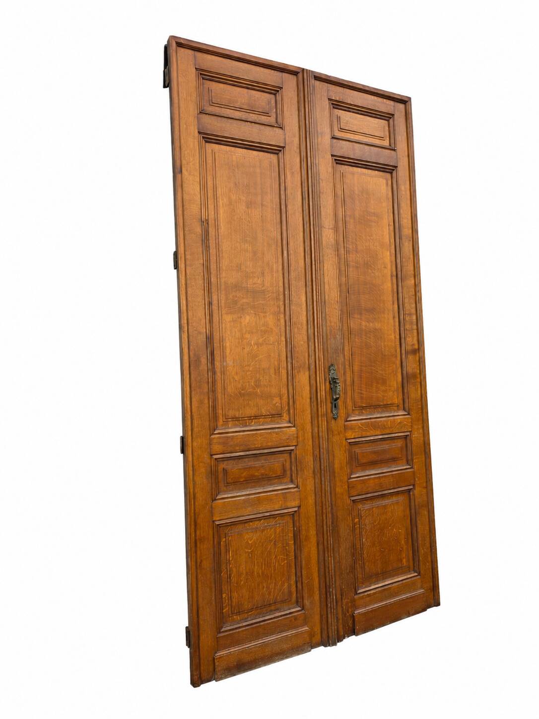 6 solid oak partition doors, 277cm in height (exceptional model)