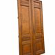 6 solid oak partition doors, 277cm in height (exceptional model)