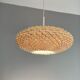 Suspension en fibre naturelle diamètre 50
