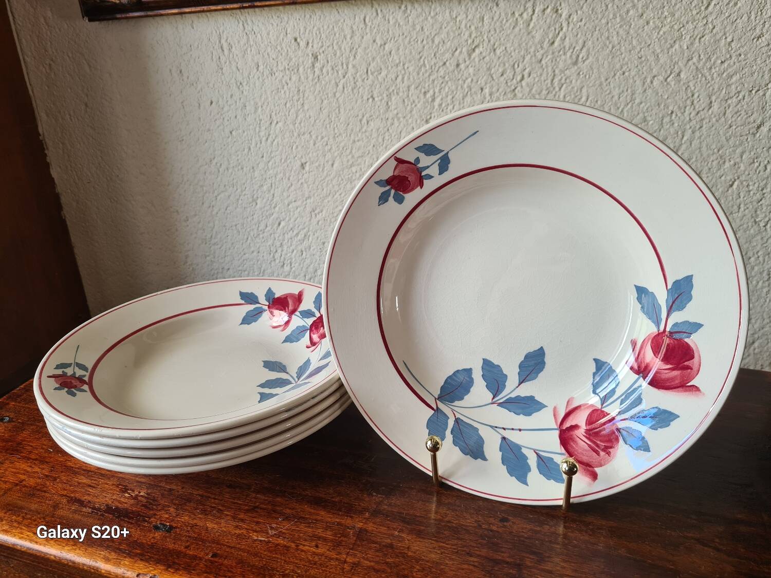 Six assiettes Ceranord
