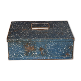 Box safe steel blue 1960