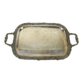 Tray with silver metal handle, WMF