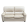 2/3-seater sofa in genuine beige leather by Roche Bobois. Very good condition, great comfort.