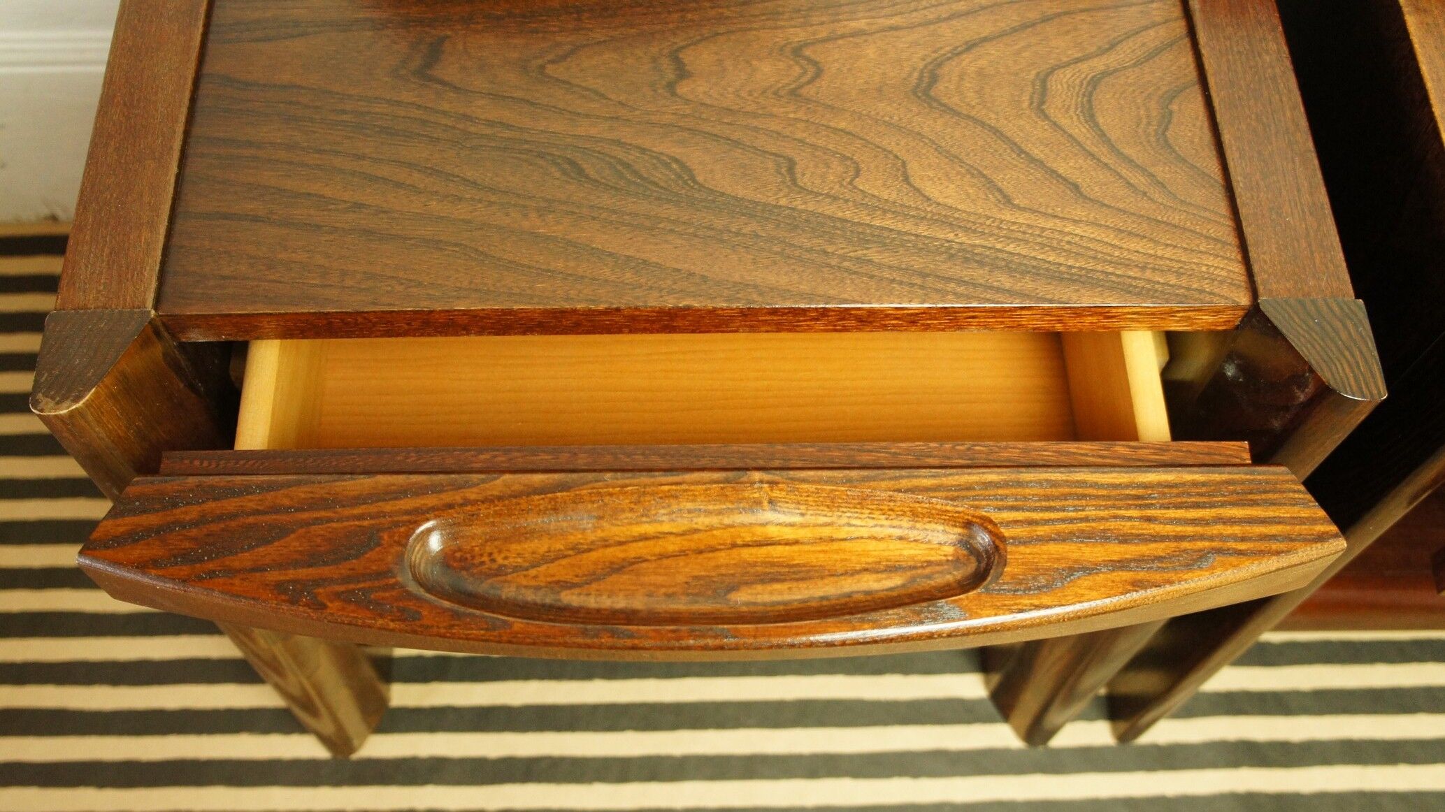 Paire de chevets en palissandre "Sornay" vintage