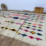 Handmade moroccan berber rug 258 x 160 cm