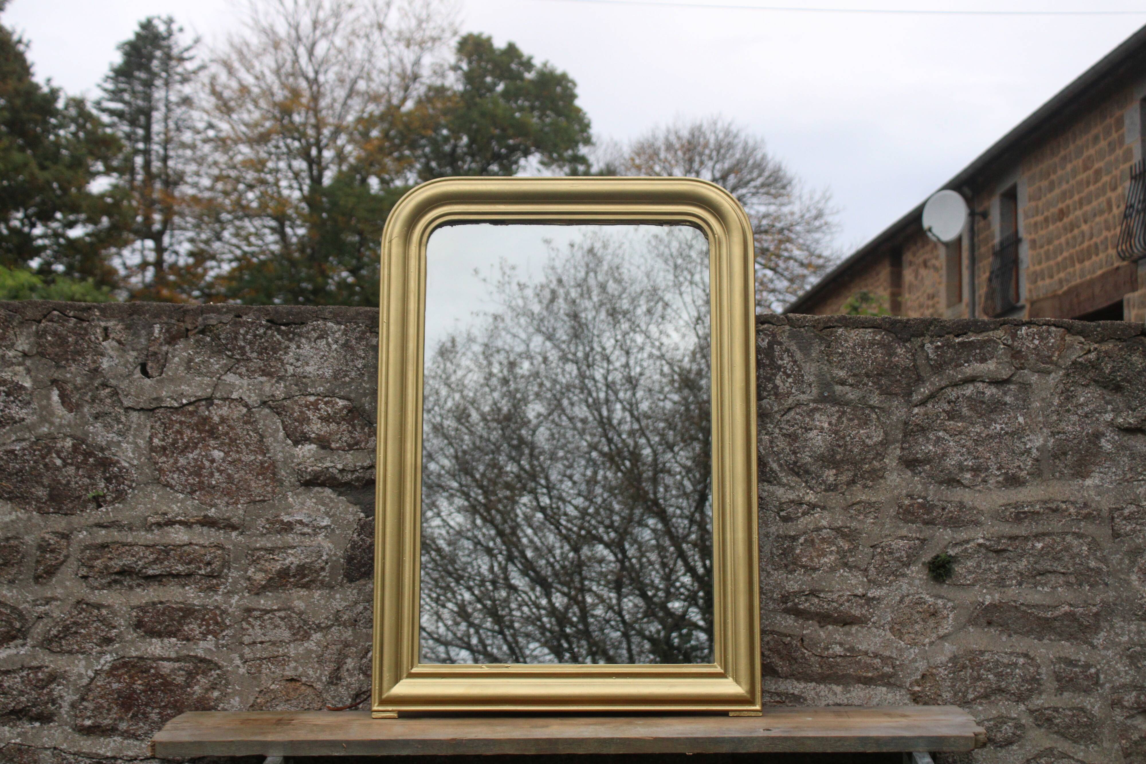 Antique mirror in the Louis Philippe style