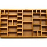 Shelf for figurines vintage display from the 70s