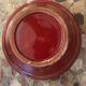 Burgundy glazed ceramic planter