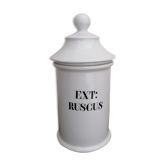 Pot à pharmacie en porcelaine de Limoges