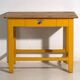 Antique painted pine kitchen table – Central Europe, circa 1920