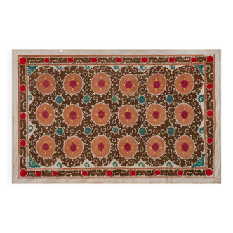 Hand-knotted rug, vintage Turkish rug 228x355 cm