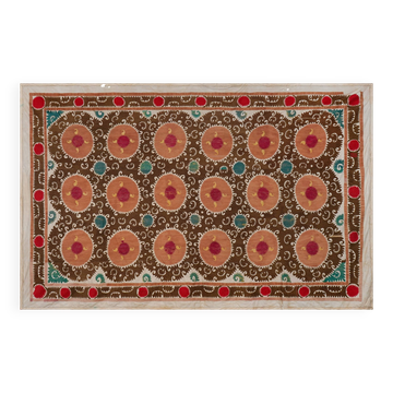 Hand-knotted rug, vintage Turkish rug 228x355 cm