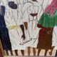 Peinture naïve haïtienne de 1975