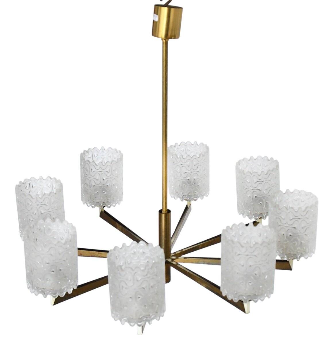 Lustre vintage des années 1970
