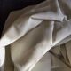2 draps en lin blanc cassé 230cmx330cm