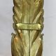 Pair of golden bronze appliques - 1950