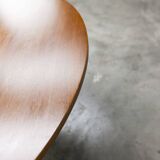 1968 transformable teak table in impeccable condition