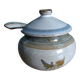 Small pot sugar and mustard bowl signed Atch, Chantal and Thierry Robert