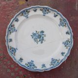 Assiette Faience de Moustiers