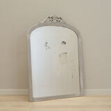 Miroir cadre en pin, design danois, années 1960, production: Danemark