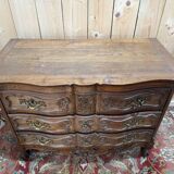 Nîmes Louis XV commode in carved oak